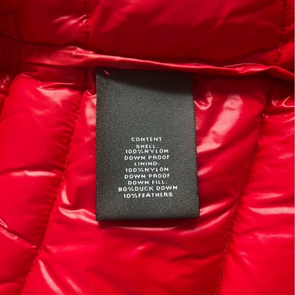 Vince Camuto Red Down Puffer Jacket - Picture 10 of 12